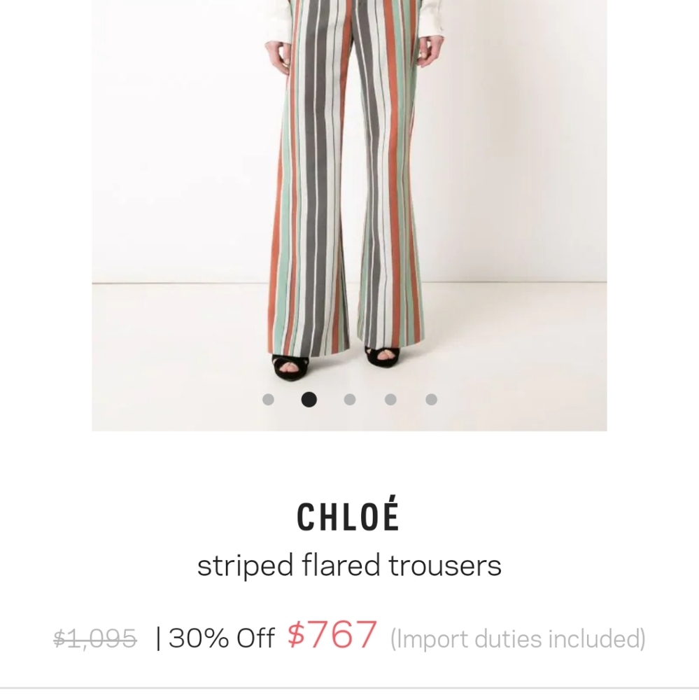 Chloe trousers ON HOLD